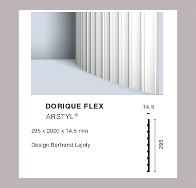 3D декоративни панели от полиуретан Wall Panels DORIQUE FLEX