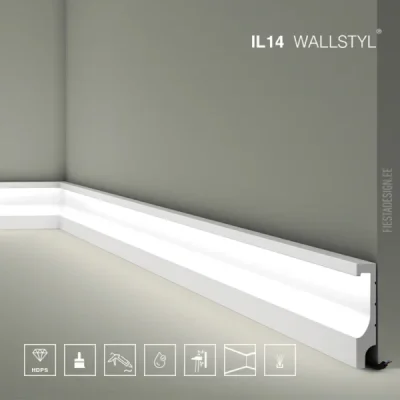 Подови первази с LED осветление Профил IL 14