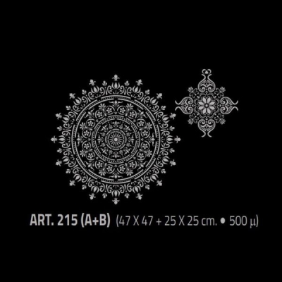 Шаблони за декорация VALPAINT Шаблон art. 215 А+B