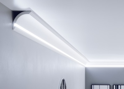 ПРОФИЛИ ЗА СКРИТО ОСВЕТЛЕНИЕ - XPS(екструдиран пенополистирол) LD 56