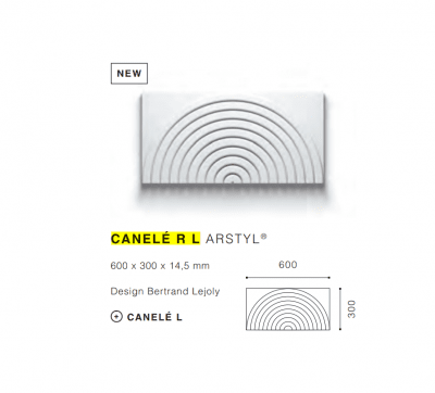 3D декоративни панели от полиуретан Wall Panels CANELE R L