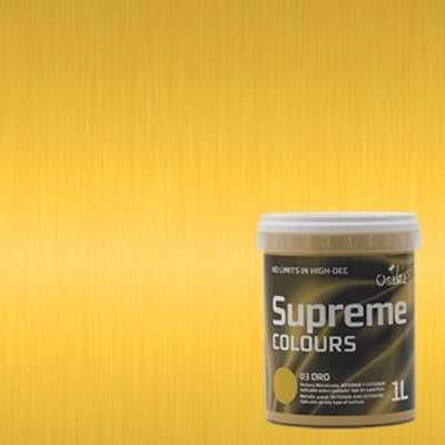 OSAKA-Suprame Colours с метален ефект 1l. Supreme colours aqua metalizado ORO 1l.