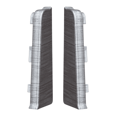 Аксесоари за PVC первази Тапи за перваз INDO алуминий 17 /2бр-лява,дясна
