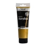 CREALL Studio Acrylics Акрилна металик боя GOLD, 120 ml