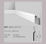 Первази от екструдиран полистирен HDPS