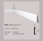 Первази от екструдиран полистирен HDPS