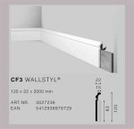 Первази от екструдиран полистирен HDPS