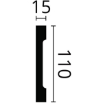 Первази от екструдиран полистирен HDPS