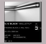 ПРОФИЛИ NMC NOËL & MARQUET - КОЛЕКЦИЯ WALLSTYL-HDPS IL 12 BLACK