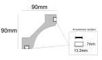 XPS профили за линейно и скрито LED осветление