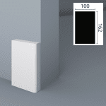 Первази от екструдиран полистирен HDPS